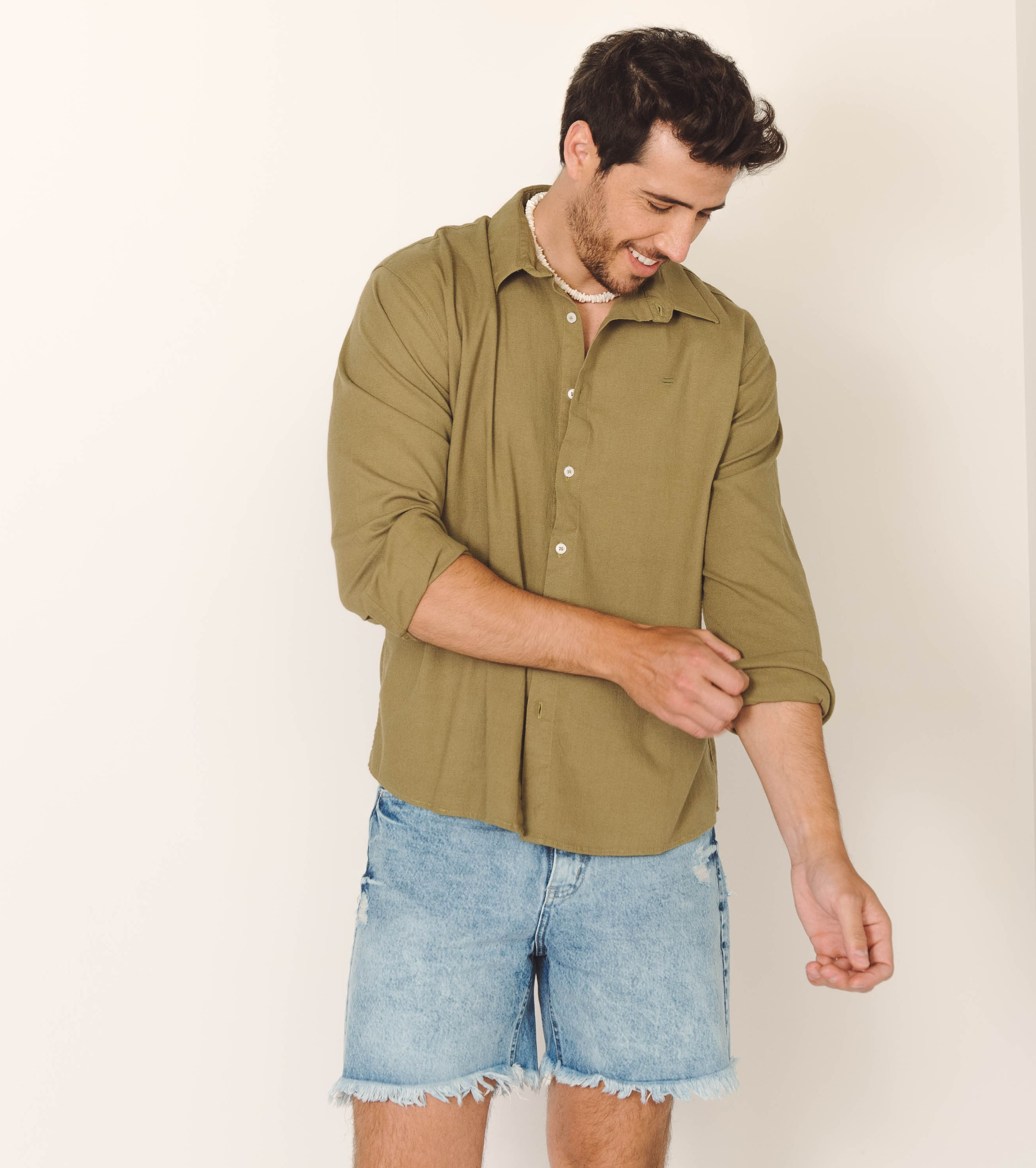 CAMISA CLAUS NEW LINEN-96-S